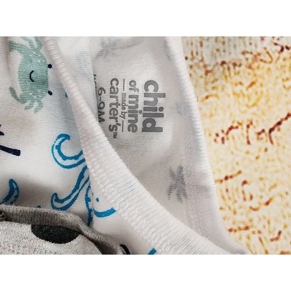 Assorted Onesies 6-9 Month Old, EUC